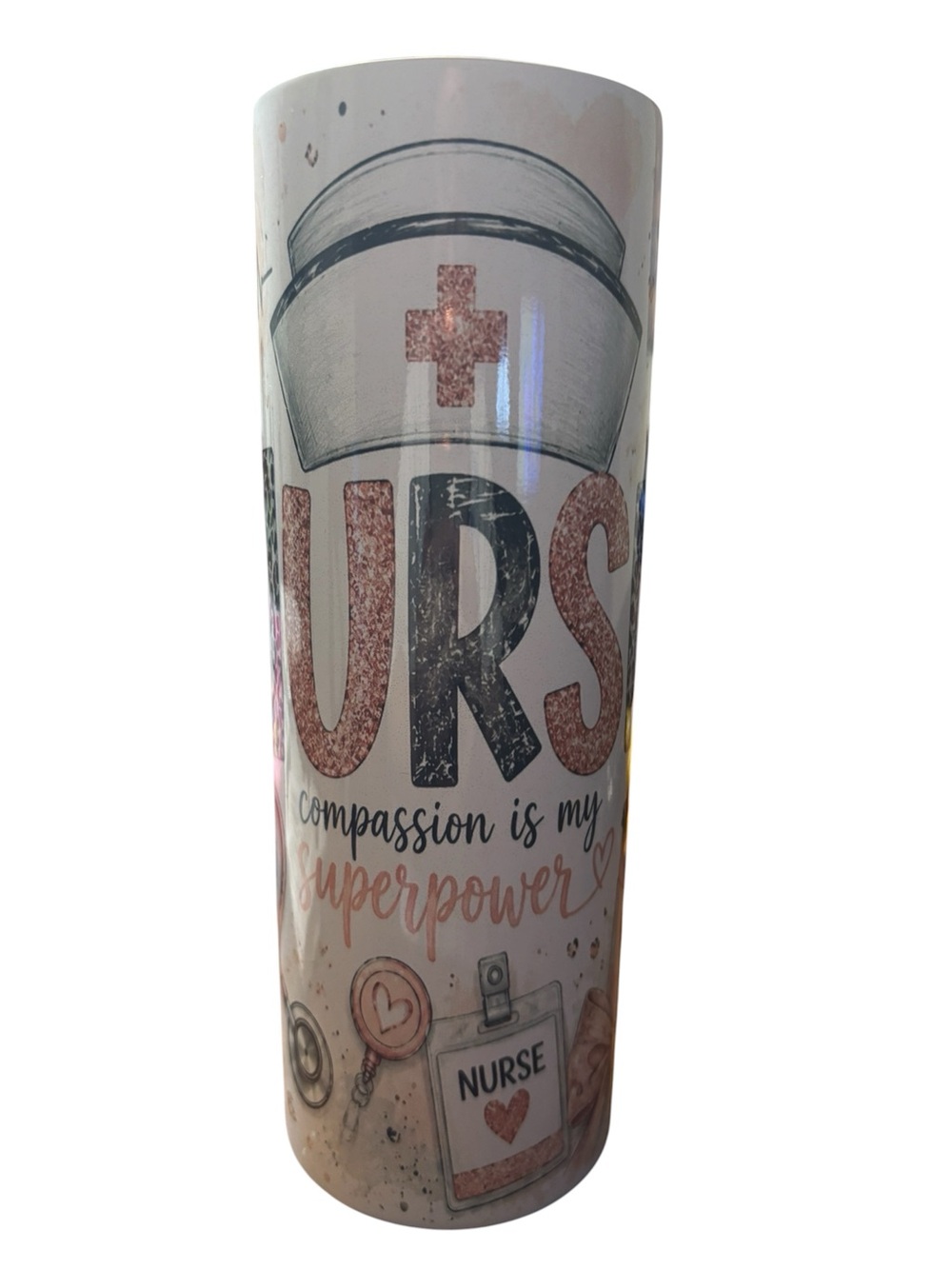BUY NOW Nurse Tumbler - 20oz Stainless Steel - Picture 3 of 4